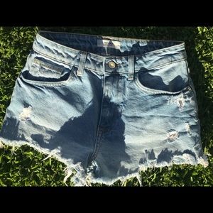 Jean shorts